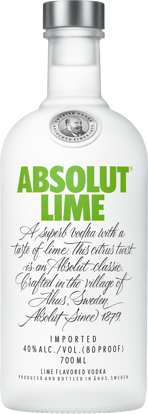 Picture of ABSOLUT LIME 40% 6X70CL
