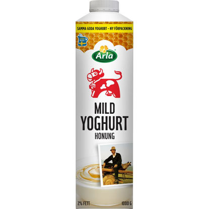 Picture of YOGHURT MILD HONUNG 2% 6X1