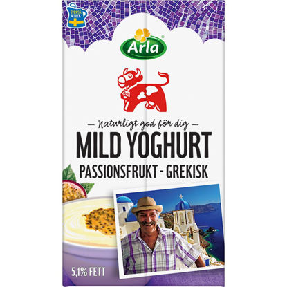 Picture of YOGHURT GREKISK PASSION 6X1L