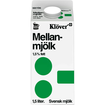 Picture of MJÖLK MELLAN 1,5% 6X1,5L
