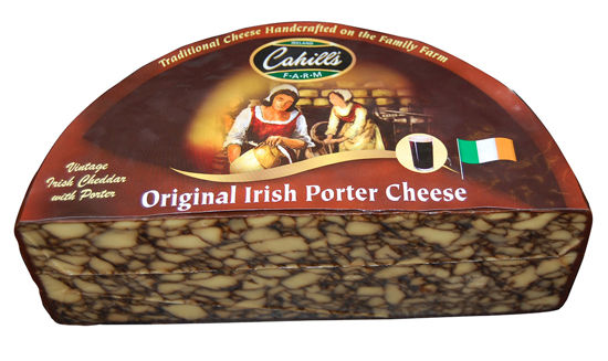 Picture of CHEDDAR IRISH PORTER 2,3KG CAH