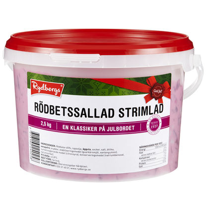 Picture of RÖDBETSSALLAD STRIMLAD 2,5KG