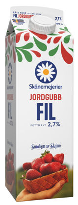 Picture of FILMJÖLK JORDGUBB 3% 10X1L