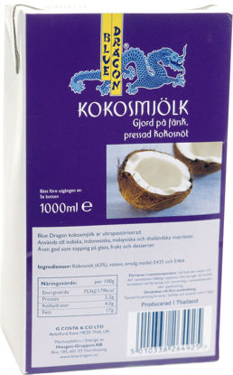 Picture of KOKOSMJÖLK 17% 12X1L