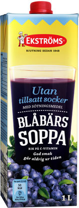 Picture of SOPPA BLÅBÄR U SOCKER 8X1L