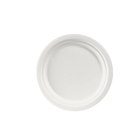 Picture of TALLRIK 22CM BAGASSE 8X50ST