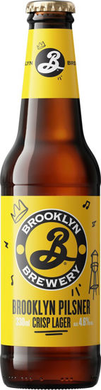 Picture of PILSNER BROOKLYN 4,6%  24X33CL