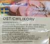 Picture of OST/CHILLI KORV SE 10X100G