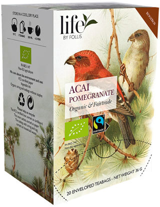 Picture of TE ROOIBOS ACAI GRANA EKO 6X20