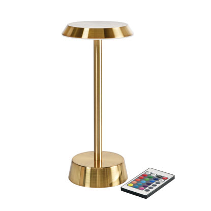 Picture of LED LAMPA NOUR BRASS GULD 6ST