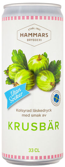 Picture of LÄSK KRUSBÄR U SOCKER 24X33CL